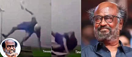 रजनीकांत बुरी तरह फिसले और मुंह के बल गिरे! अखबार लेने घर से निकले थे थलाइवा, वीडियो देख फैंस को सता रही चिंता