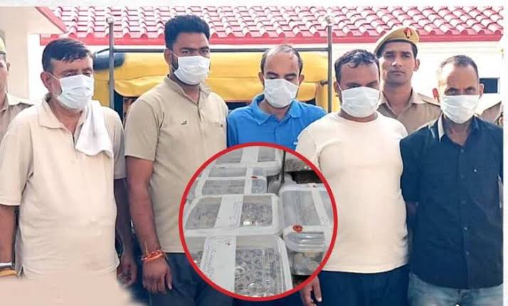70 करोड़ के नकली सिक्के बाजार में खपाए, मोहाली के जीरकपुर में नेटवर्क का खुलासा; सरगना समेत पांच गिरफ्तार