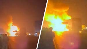 RTO ਚੈਕਿੰਗ ਤੋਂ ਡਰ ਕੇ ਟੈਂਕਰ ਡਰਾਈਵਰ ਨੇ LPG ਟਰੱਕ ਨੂੰ ਮਾਰੀ ਟੱਕਰ, 2 ਘੰਟੇ ਤੱਕ ਫਟਦੇ ਰਹੇ 200 ਸਿਲੰਡਰ; 1 ਦੀ ਮੌਤ