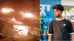 जिंदा जला हनी सिंह: बरनाला में होंडा सिटी का एक्सीडेंट... कार में लगी आग, बहन से मिलने जा रहा था