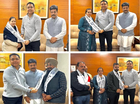 जालंधर में कांग्रेस को लगा बड़ा झटका:भोगपुर नगर कौंसिल चुनाव जीतने वाले 6 पार्षद AAP में शामिल; प्रधान का ऐलान जल्द