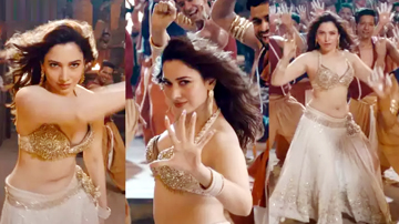 रेड 2: तमन्ना भाटिया का 'नशा' गाना आते ही पैरों में गिर पड़े हैं सारे मजनू, बेली डांस देख काबू में नहीं दिलवाले