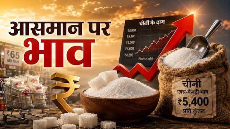 चीनी के दामों में लगी आग, 65 रुपये किलो तक पहुंची कीमतें; जानिए क्यों बढ़े हैं दाम? सरकार ने बदला नियम