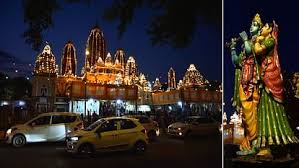  जन्माष्टमी के लिए फूलों और रोशनी से सजे मंदिर, 108 कलशों से लड्डू गोपाल का किया जाएगा महाभिषेक