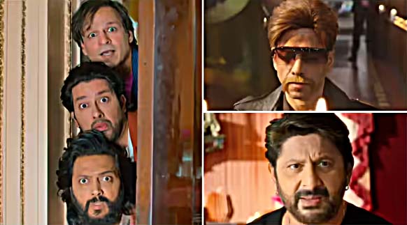 'मस्&zwj;ती 4' का ट्रेलर: पुराने डबल मीनिंग जोक्&zwj;स लेकर लौटे विवेक-आफताब और रितेश, तुषार कपूर को देखकर छूटेगी हंसी