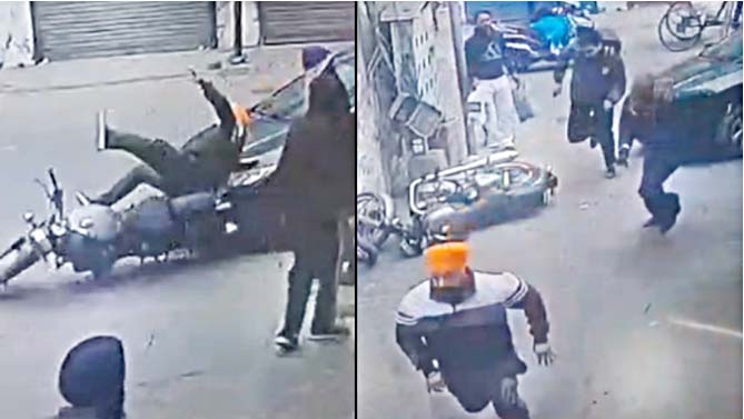 अमृतसर में सुनार पर हमला: 425 ग्राम सोना लूटा, कार से टक्कर मारी फिर किरपानों से किया हमला